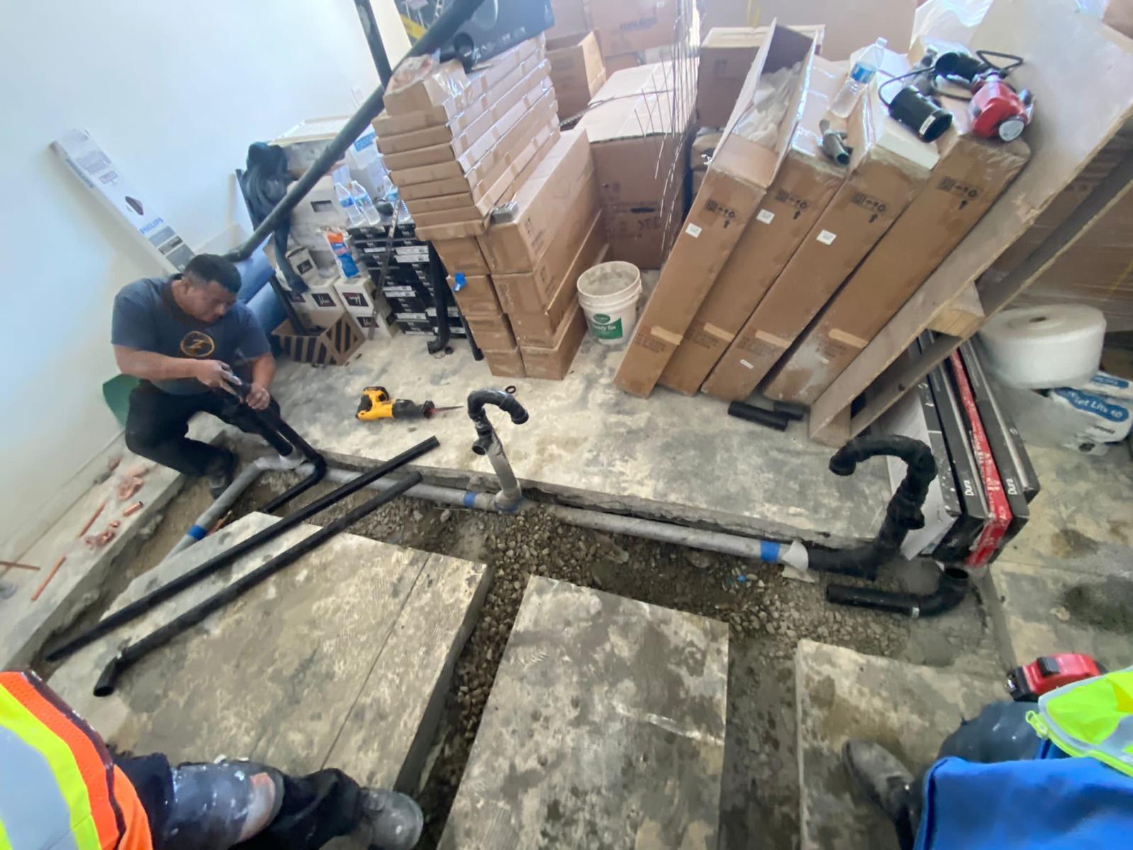 GB Plumbing service project 7 in Burlingame CA